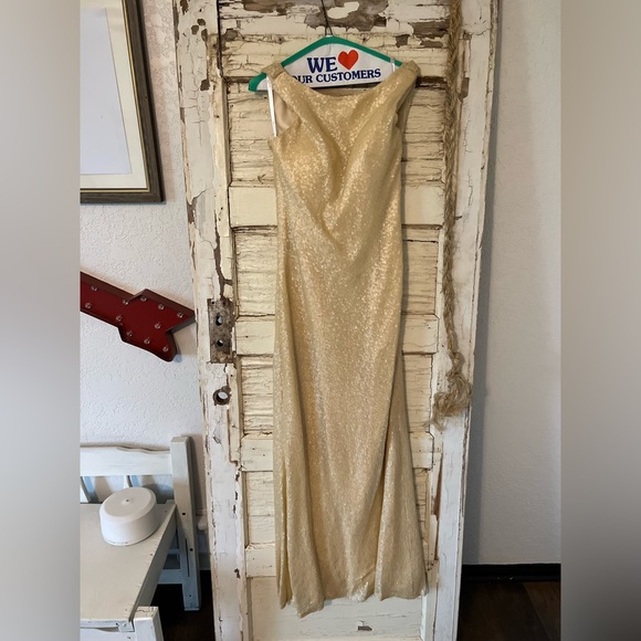 Christina Wu Sequin Bridesmaid Dress - Picture 1 of 7